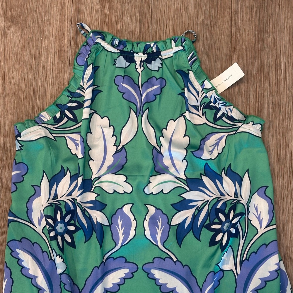 Anthropologie Halter Open-Back Midi Dress - Picture 6 of 12